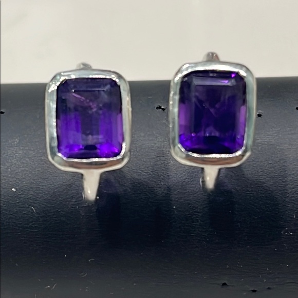 Jewelry - Amethyst 14KGP Earrings